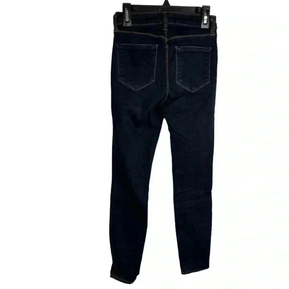 L’AGENCE Margot High Rise Skinny Jeans Midnight Navy Size 23 - Picture 7 of 10
